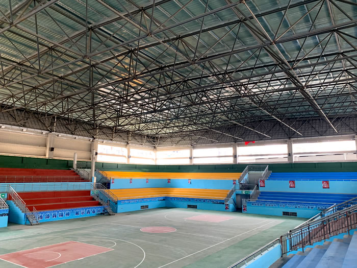 鞍山富川体育馆网架